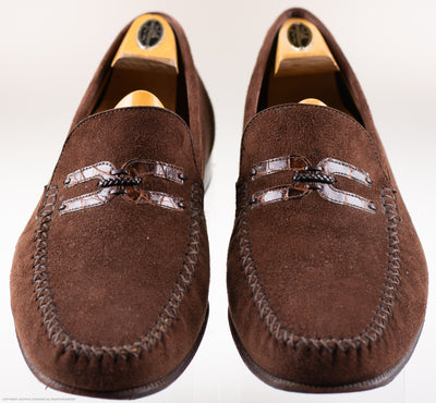 Moreschi Suede Loafers