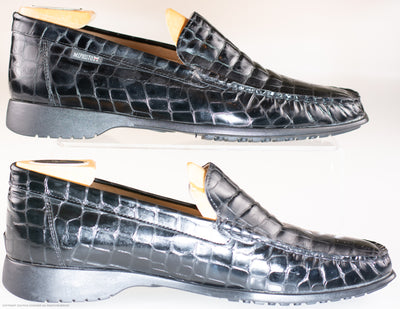 Mephisto Alligator Embossed Loafer