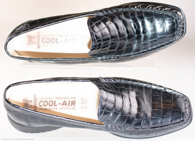 Mephisto Alligator Embossed Loafer